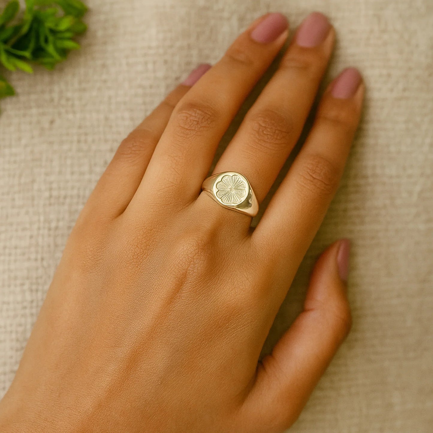 Petal Perfection | 925 Silver 18k Gold Plated Jewellery