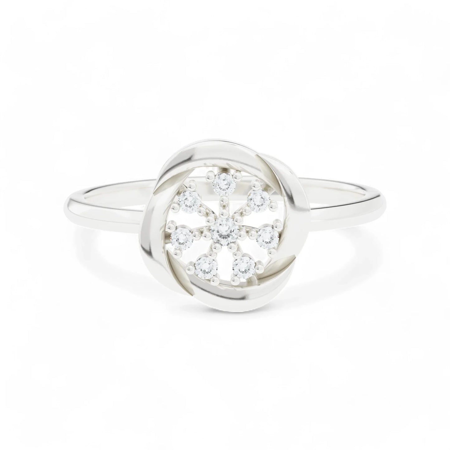 Floret Glow Ring | 925 Silver 18k Gold Plated Jewellery