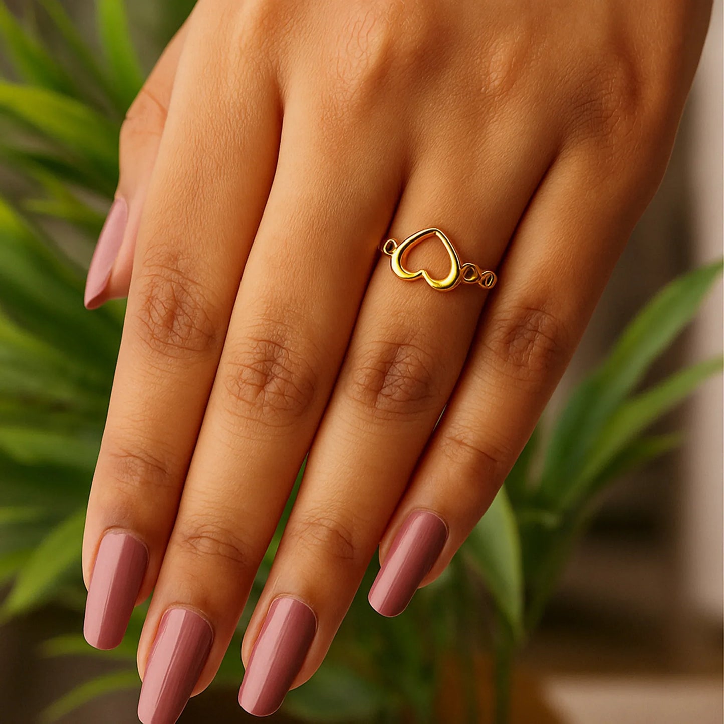 Endless Love Ring | 925 Silver 18k Gold Plated Jewellery