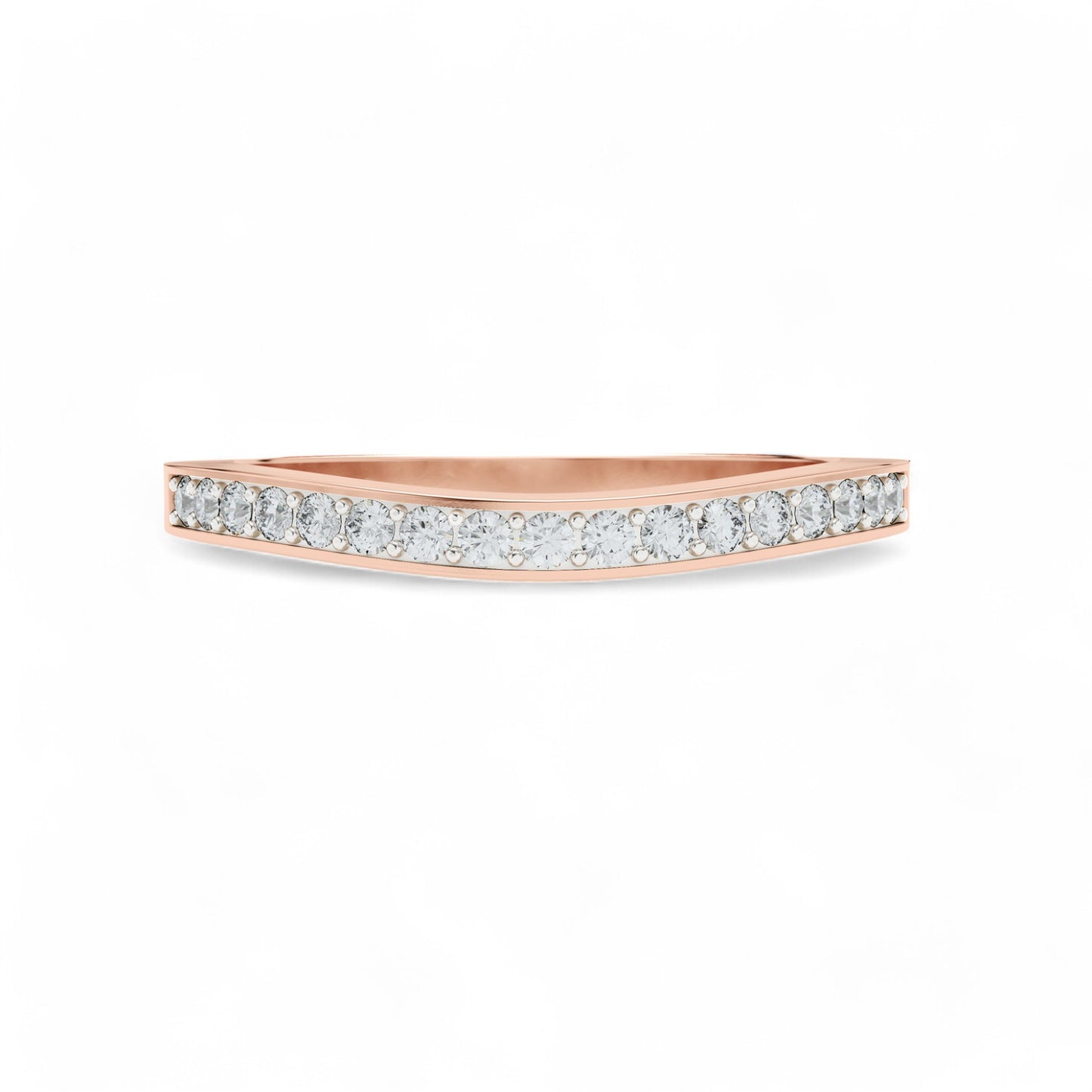 Eternal Radiance Ring | Gold Diamond Jewellery | Lab Grown Diamond Jewellery  Ring 18k-Rose-Gold-24