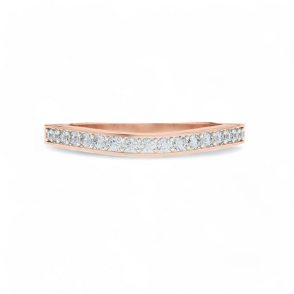 Eternal Radiance Ring | Gold Diamond Jewellery | Lab Grown Diamond Jewellery  Ring 18k-Rose-Gold-24