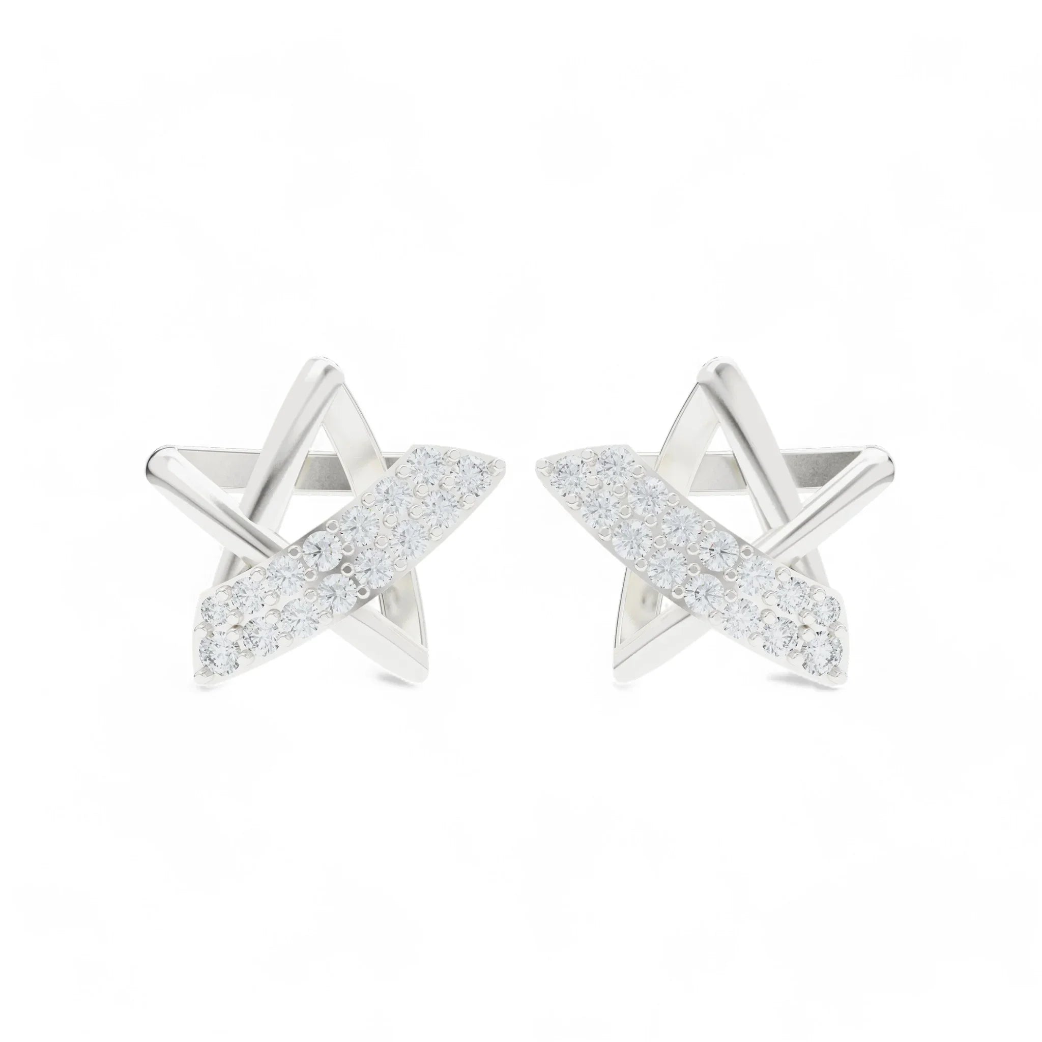 Celestial Starburst Earrings | 925 Silver 18k Gold Plated Earring