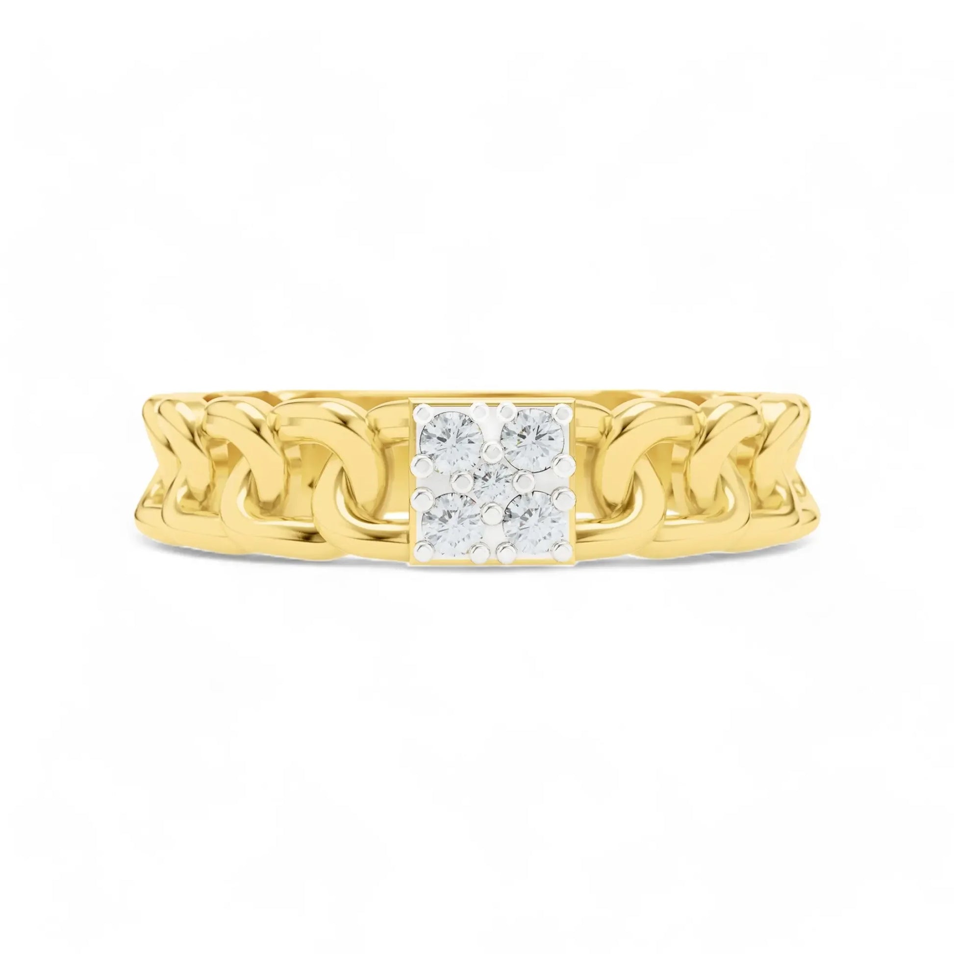 Charmed Connections Ring | Gold Diamond Jewellery | Lab Grown Diamond Jewellery  Ring