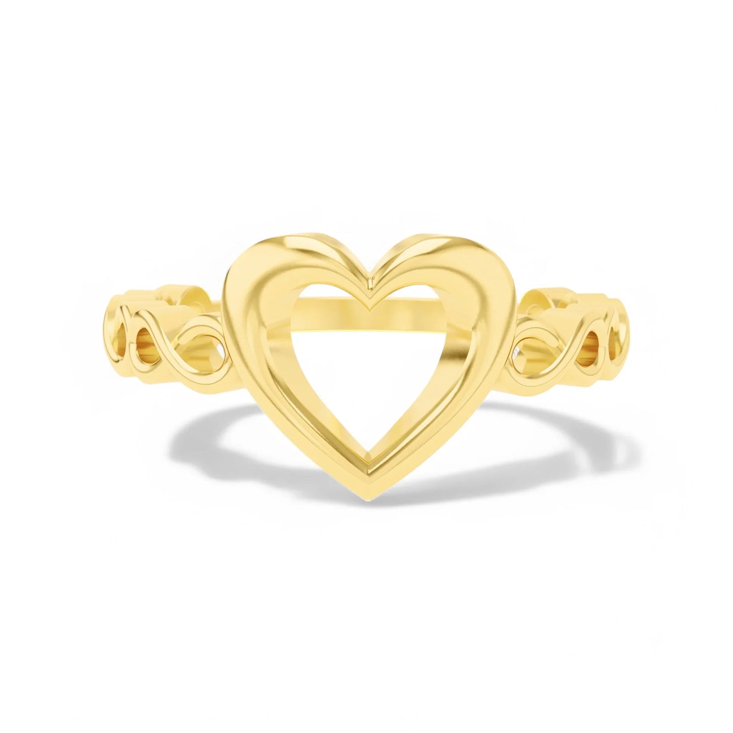 Endless Love Ring | 925 Silver 18k Gold Plated Jewellery