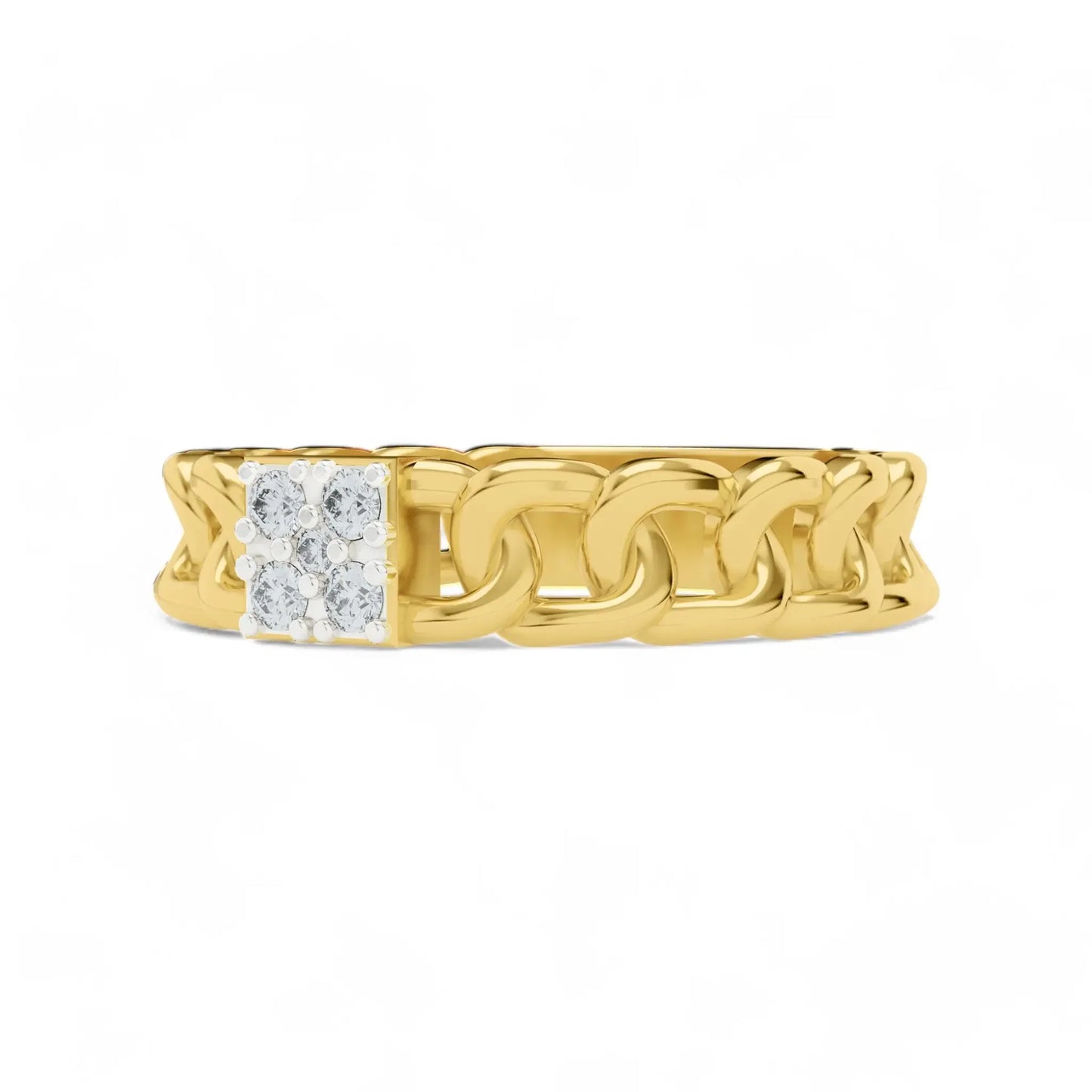 Charmed Connections Ring | Gold Diamond Jewellery | Lab Grown Diamond Jewellery  Ring