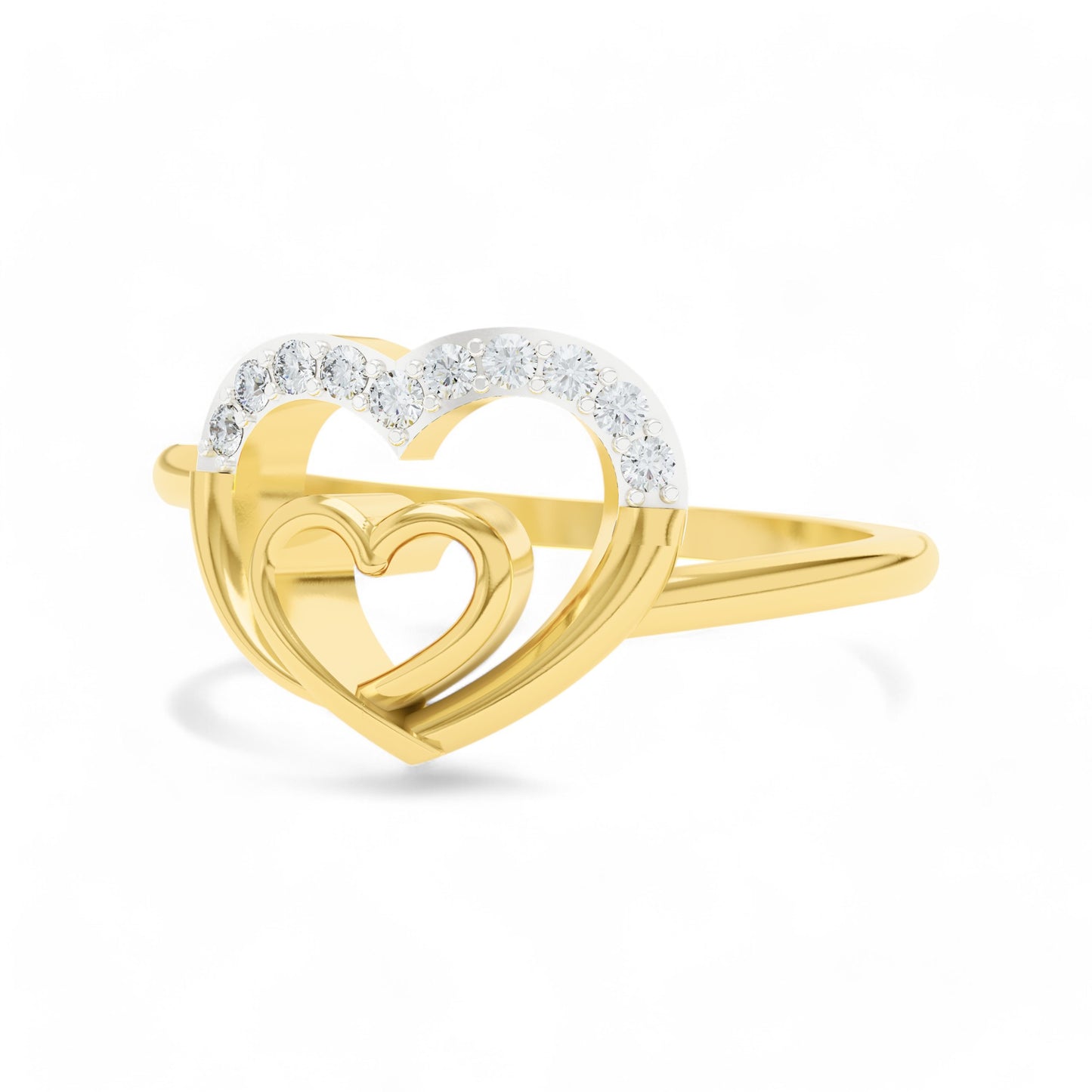 Forever in My Heart Ring | Gold Diamond Jewellery | Lab Grown Diamond Jewellery  Ring