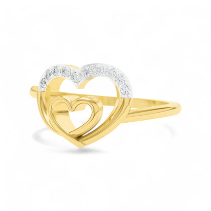Forever in My Heart Ring | Gold Diamond Jewellery | Lab Grown Diamond Jewellery  Ring