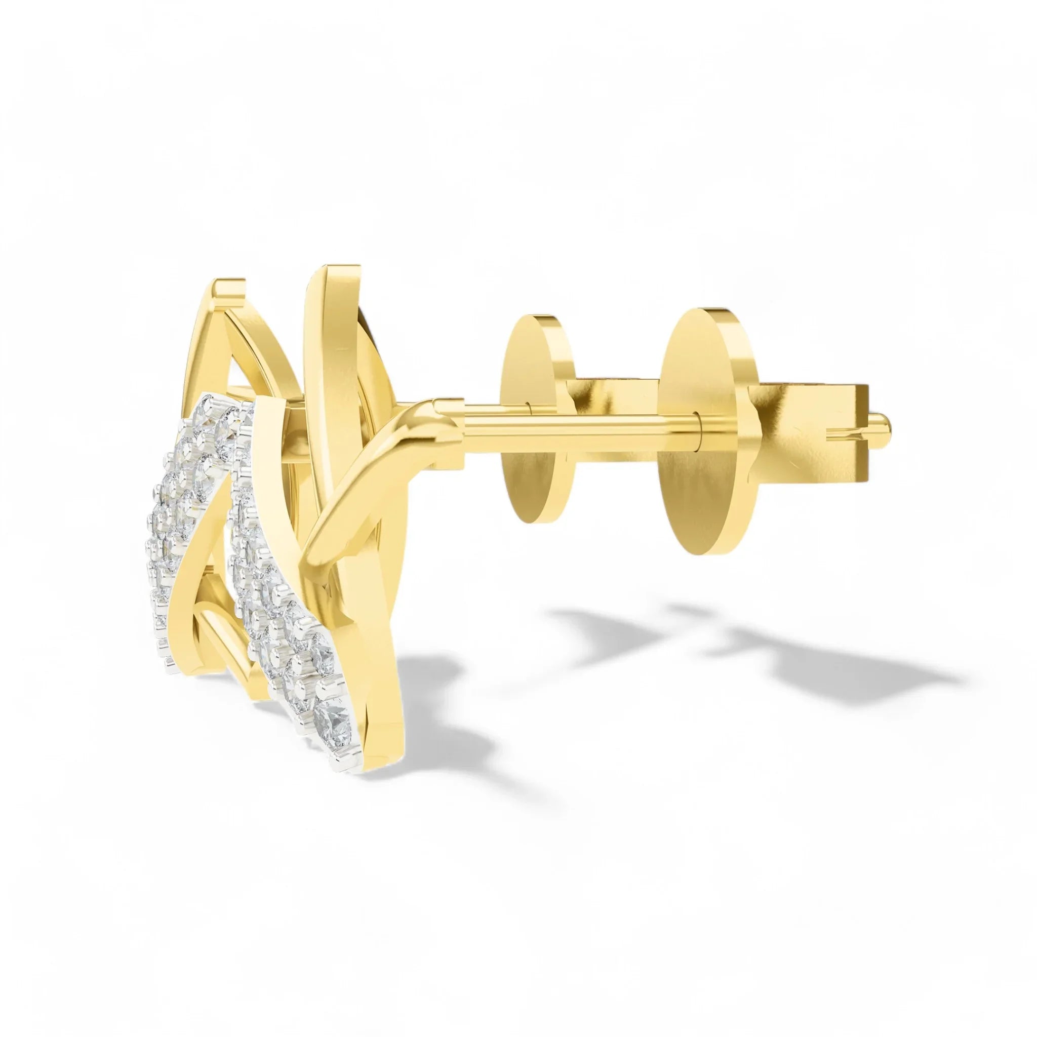 Celestial Starburst Earrings | 925 Silver 18k Gold Plated Earring