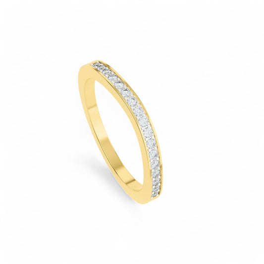 Eternal Radiance Ring | Gold Diamond Jewellery | Lab Grown Diamond Jewellery  Ring 18k-Yellow-24