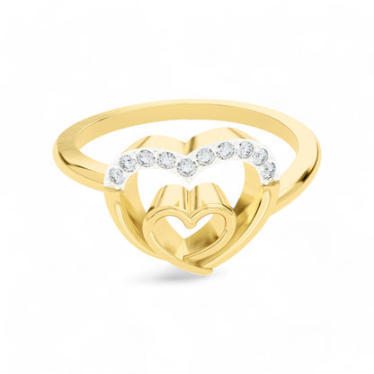 Forever in My Heart Ring | Gold Diamond Jewellery | Lab Grown Diamond Jewellery  Ring