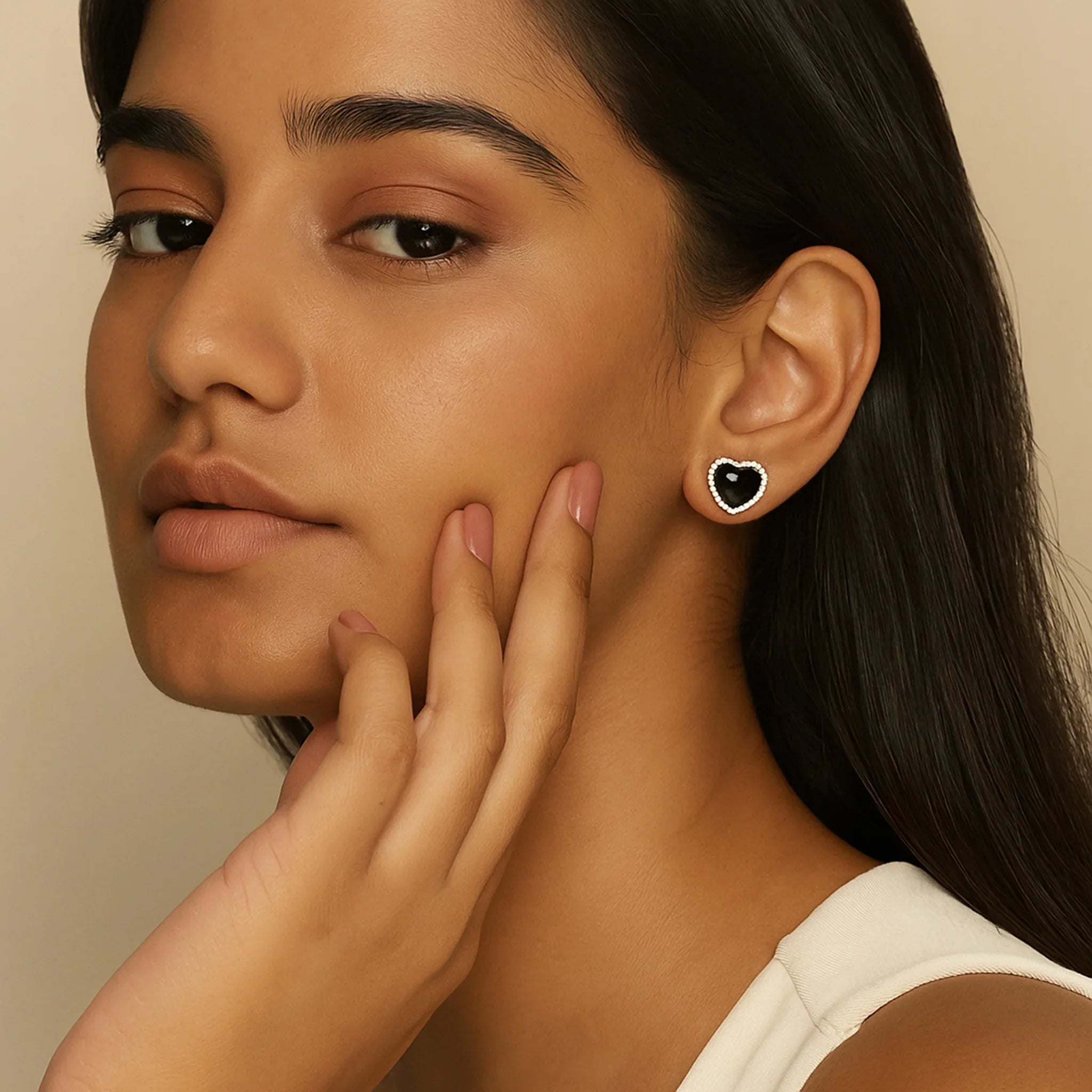 Mystic Heart Earrings | 925 Silver Earring