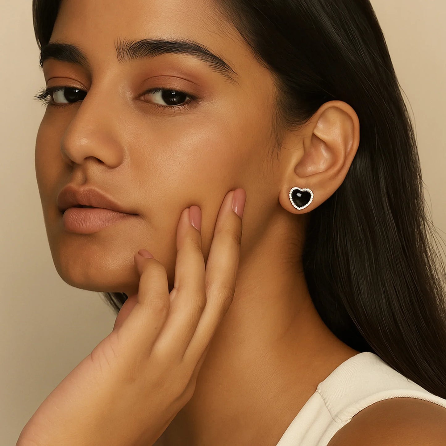 Mystic Heart Earrings | 925 Silver Earring