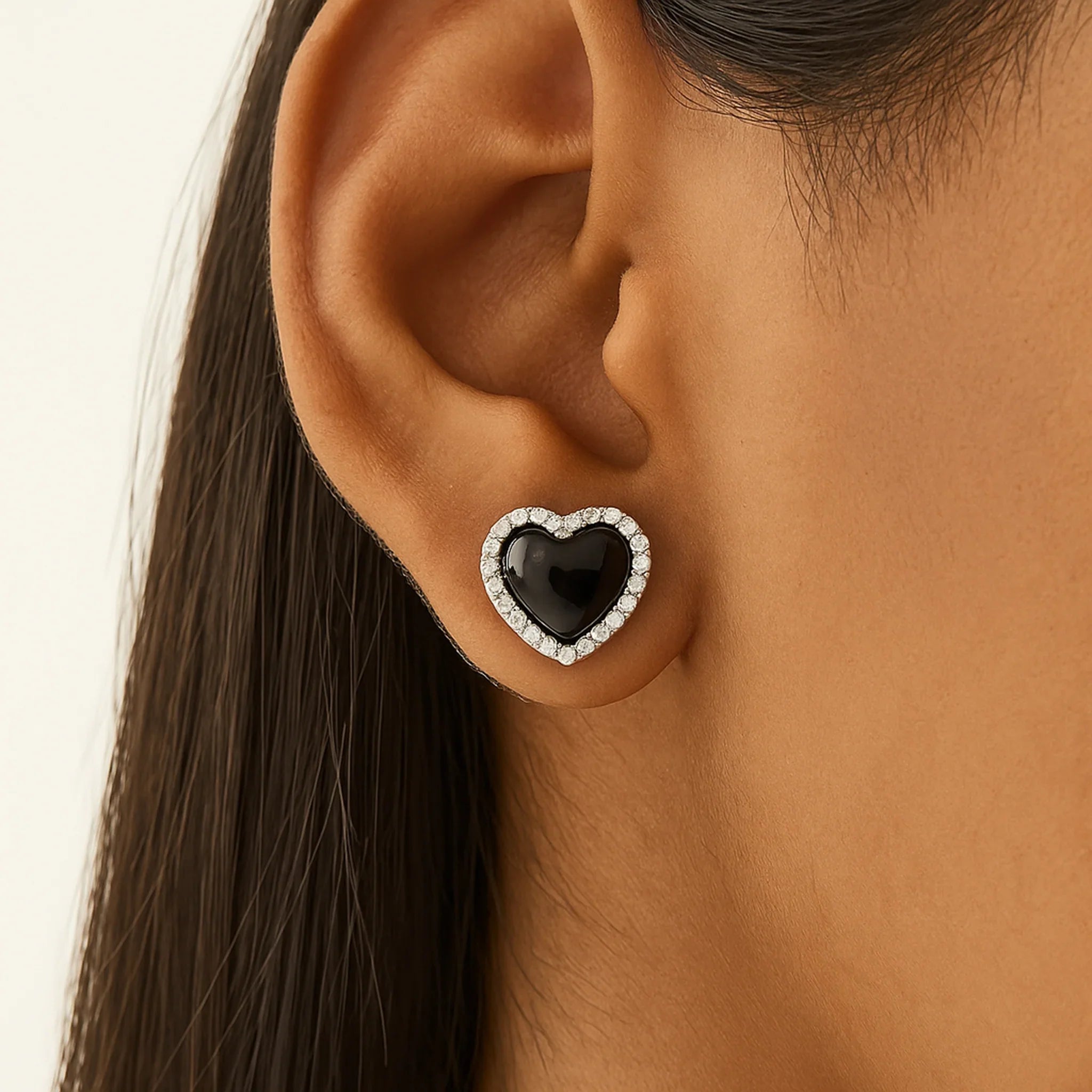 Mystic Heart Earrings | 925 Silver Earring