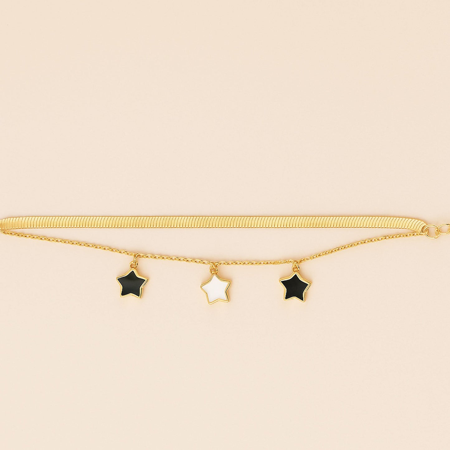 925 Silver Dreamcatcher Star Charm Bracelet | 18k Gold Plated Jewellery