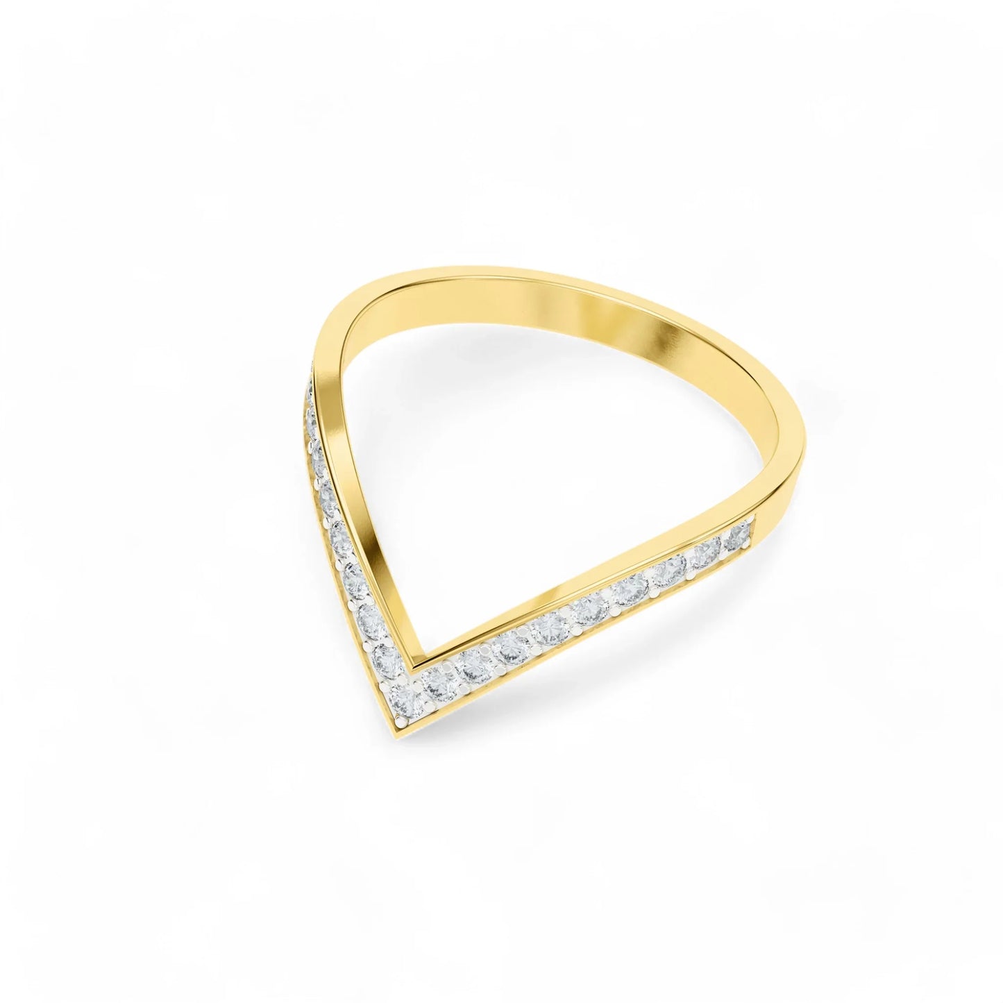 Vanguard Elegance Ring | Gold Diamond Jewellery | Lab Grown Diamond Jewellery  Ring